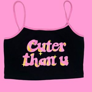 Cuter than you top